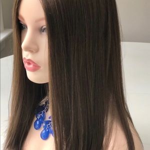 18in 8x8 silk Base Hair Topper New!!